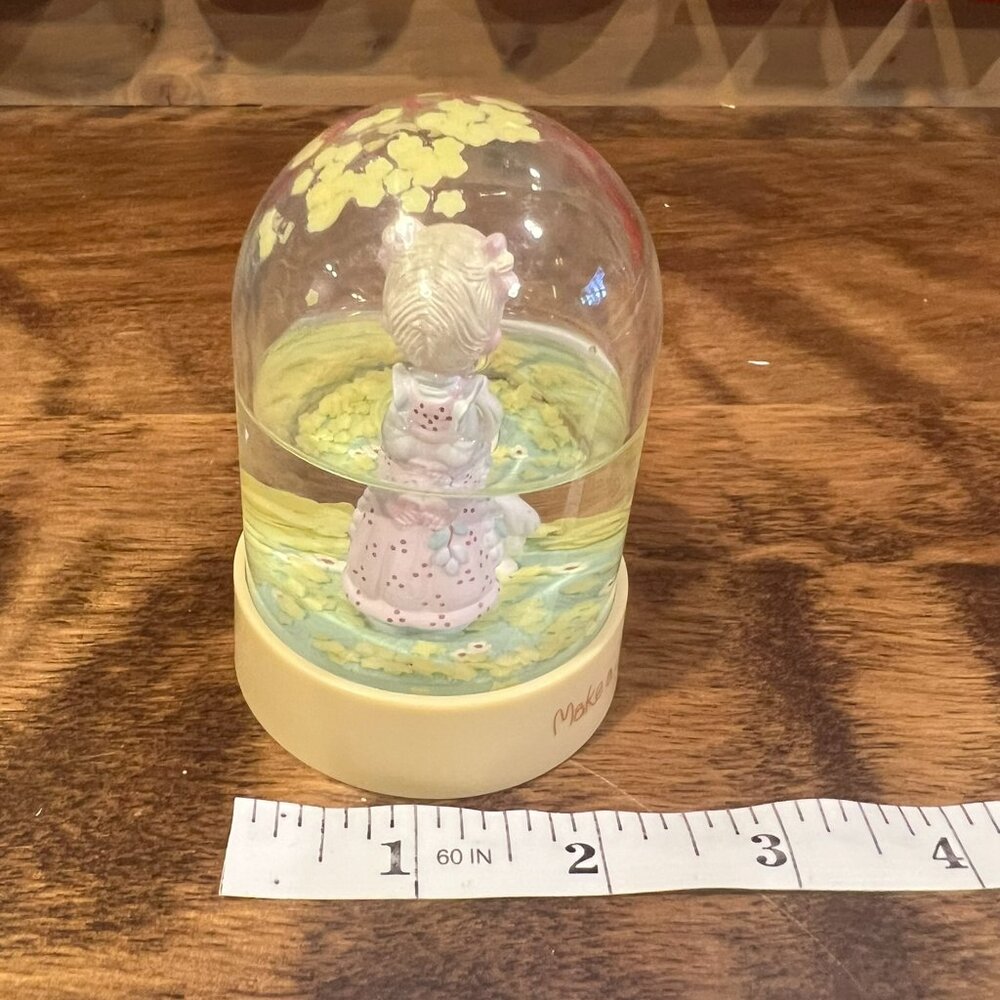 Vintage Precious Moments Make A Joyful Noise Water Globe 1983 Jonathan and David - Picture 5 of 8